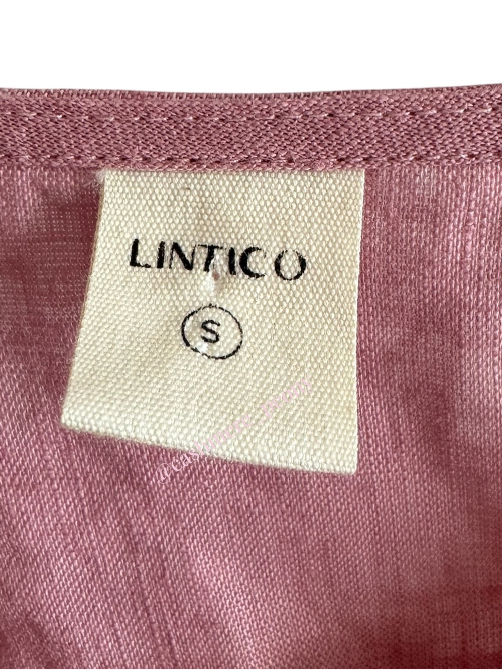 Lintico 100% Linen A-Line
Drawstring Waist Midi Cottage-core Dress
DIXIE Pink - Picture 6 of 9